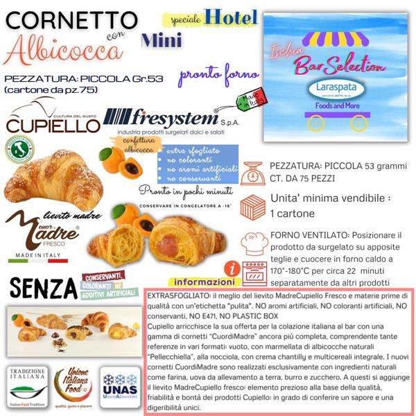 CUP CORNETTO ALBIC. HOTEL GR.53 PZ.75 PF dritto