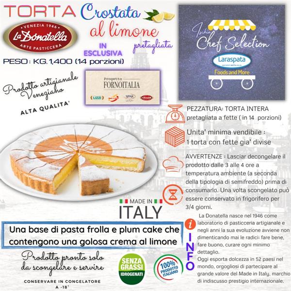 LD CROSTATA LIMONE PORZIONI 14 pret. donat.