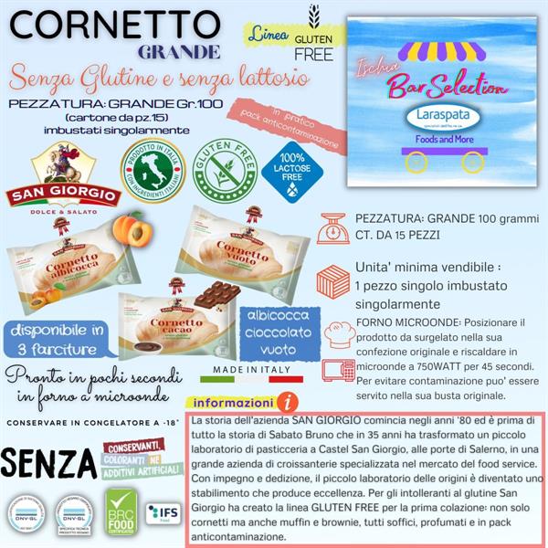 SG-AV CORNETTO SENZA GLUT/LATT. GR.100