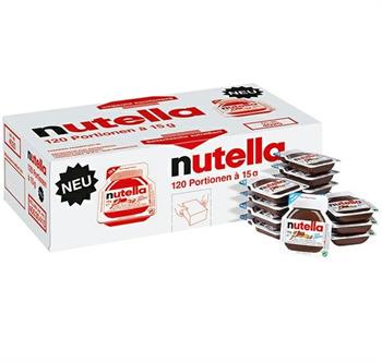 NUTELLINE GR.15 PZ.120 monoporzione ferrero per albergo