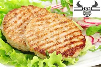 HAMBURGER POLLO RUSPANTE GR.200 PZ.12 ham