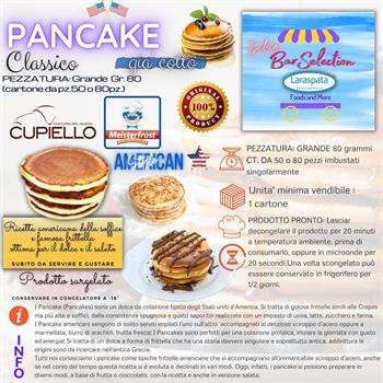 CUP PANCAKES GR.35 X 80PZ