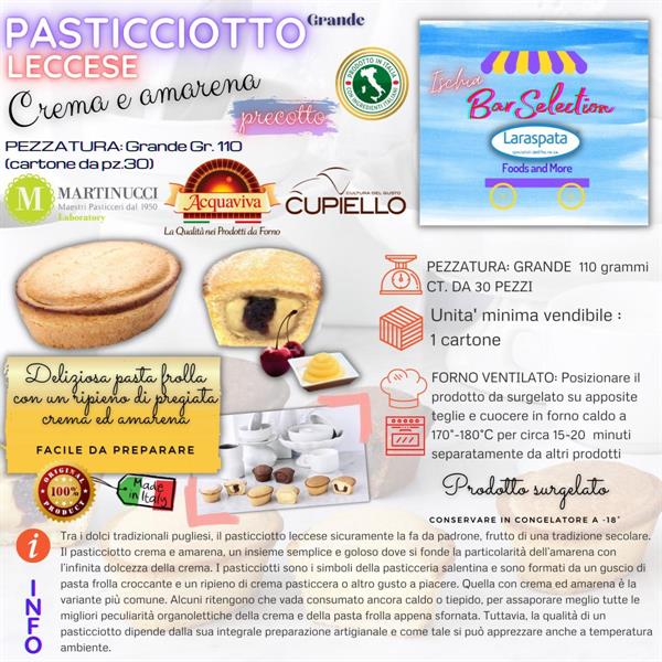 PASTICCIOTTO LECCESE CRE/AMAR. GR.110 PZ.30