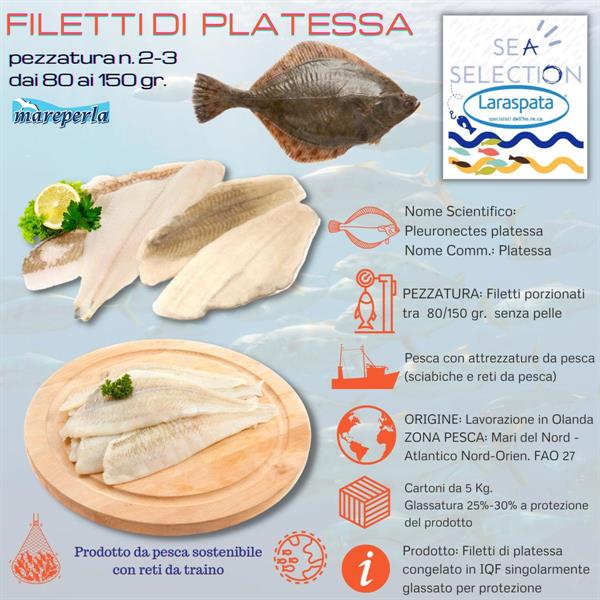 FILETTI PLATESSA NATUR. N.2 GL.35% (pleuronectes platessa ZONA FAO 27)