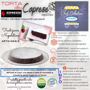 TORTA CAPRESE CLASS. ARTIG. GR.900 espresso