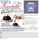 ROCCOBABA' TORTA INTERA KG.1 porz.8  emilio pasticcere