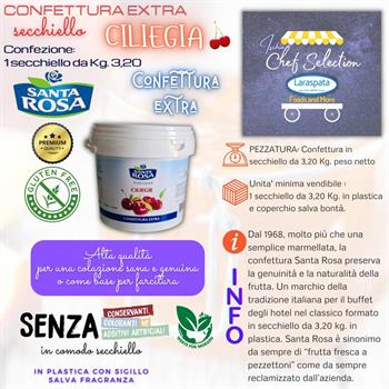 SANTAR. CONF. CILIEGIA/MIRT  KG.3,2 secchiello