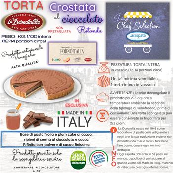 LD CROSTATA CIOCCOLATO INTERA HOTEL GR.1100