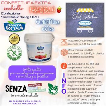 SANTAR. CONF. FRAGOLA KG.3,2 secchiello