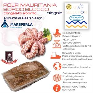 POLPI MAROCCO N.6 MAREPERLA GRANDI (octopus vulgaris) FAO34