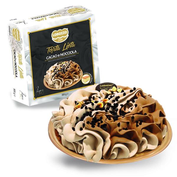 TORTA NOCCIOLA/CACAO LIETA GR800 lobozzo gelati