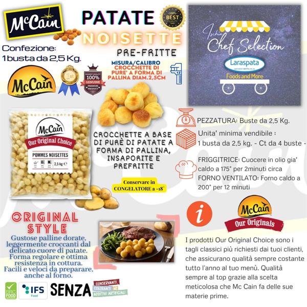 MC CAIN PATATE NOISETTES KG.2,5 PZ.4
