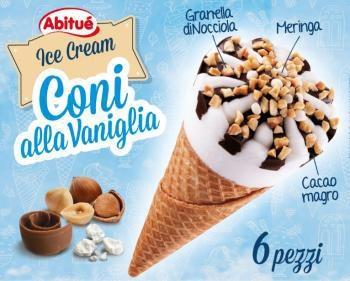 MPK CONO VANIGLIA X 6 ABITUE' PZ.6