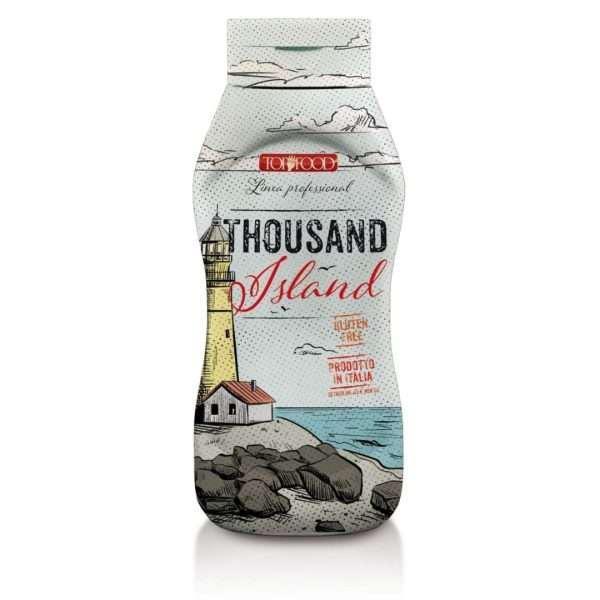 TOP SALSA THOUSAND GR.860 topfood salsa rosa con spezie