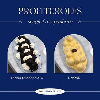 PROFITEROL AL LIMONE/TIRAMISU KG.1 vasch. delizioso