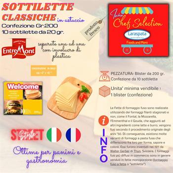 SOTTILETTE GR.200 CLASSICA Welcome