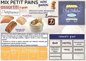 DF PETIT PAIN MISTI GR.40 PZ.105 delifrance petit pain