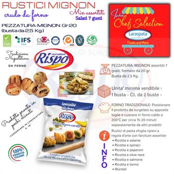RUSTICI MIGNON KG.2,5 rispo