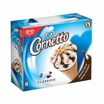 AL CORNETTO CLASSICO x6  PZ.6 algida